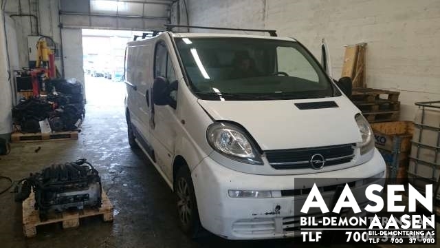 Opel Vivaro A 2001-2006 , Motorkode: , Girkassekode: 