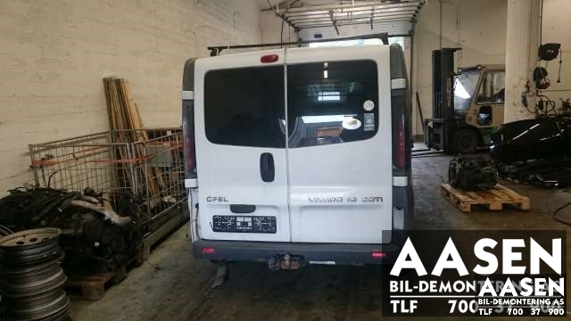 Opel Vivaro A 2001-2006 , Motorkode: , Girkassekode: 