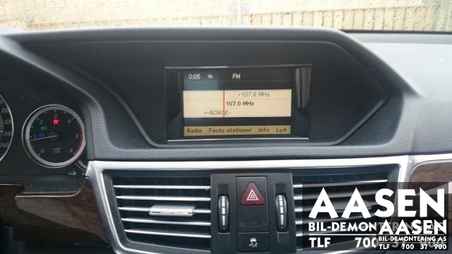 Mercedes E-Klasse 2009-2013 (Fase 1) (W212) (W212), Motorkode: OM651 925, Girkassekode: 722694 07