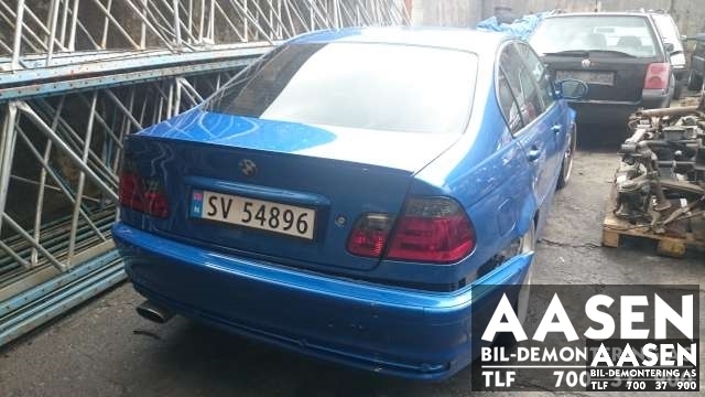 BMW 3-Serie 1998-2005 (E46) (E46), Motorkode: , Girkassekode: 