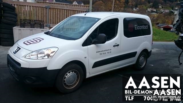 Peugeot Partner 2008-2015 (Type II, Fase 1) , Motorkode: DV6BUTED4, Girkassekode: