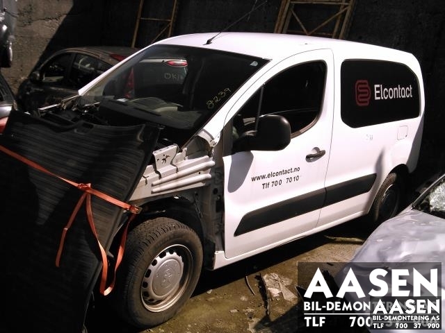 Peugeot Partner 2008-2015 (Type II, Fase 1) , Motorkode: DV6BUTED4, Girkassekode: