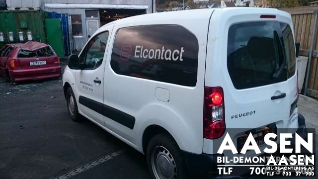 Peugeot Partner 2008-2015 (Type II, Fase 1) , Motorkode: DV6BUTED4, Girkassekode: