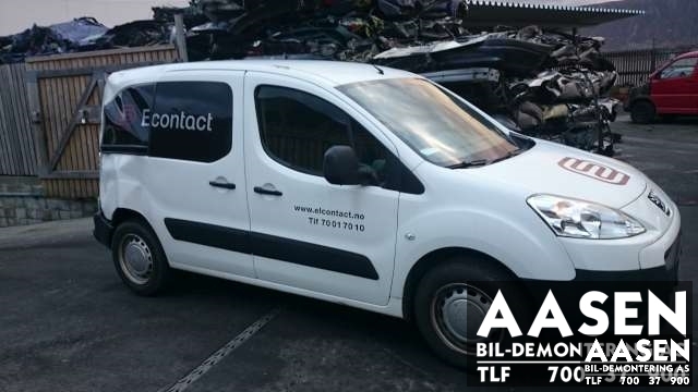 Peugeot Partner 2008-2015 (Type II, Fase 1) , Motorkode: DV6BUTED4, Girkassekode: