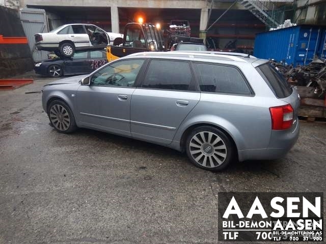 Audi A4 2001-2004 (Type II) (B6) (B6), Motorkode: AWX, Girkassekode: GBQ