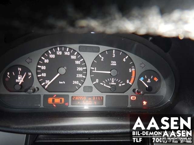 BMW 3-Serie 1998-2005 (E46) (E46), Motorkode: M47-TUD20, Girkassekode: 