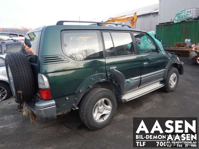 Toyota Land Cruiser 90 1996-2002 , Motorkode: 1KZ-TE, Girkassekode: 