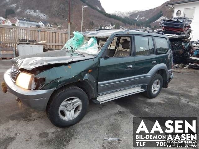 Toyota Land Cruiser 90 1996-2002 , Motorkode: 1KZ-TE, Girkassekode: 