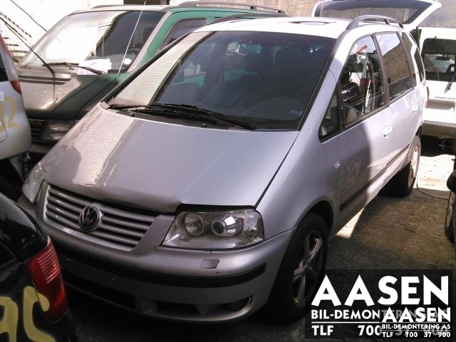 VW Sharan 2000-2010 (Type I, Fase 2) , Motorkode: AUY, Girkassekode: FBN