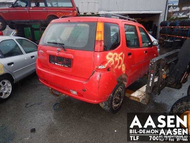 Subaru Justy 2003-2007 (Type III) , Motorkode: , Girkassekode: