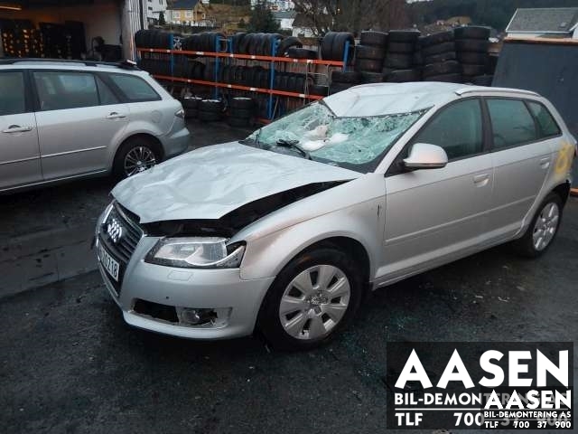 Audi A3 2009-2012 (Type II, Fase 2) , Motorkode: CAYC, Girkassekode: LUB
