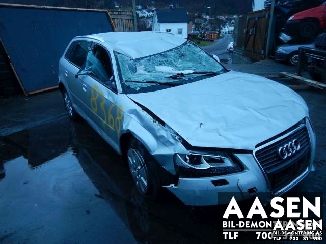 Audi A3 2009-2012 (Type II, Fase 2) , Motorkode: CAYC, Girkassekode: LUB