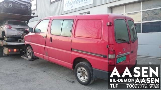 Toyota Hiace 2007-2012 (Fase 3) , Motorkode: , Girkassekode: 