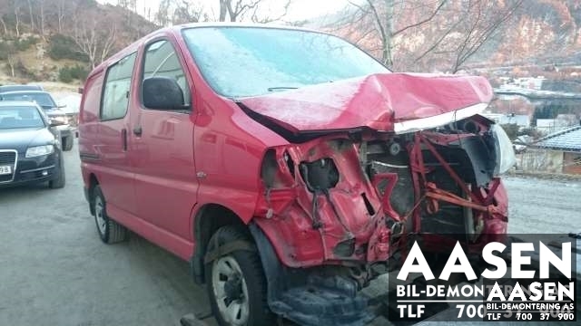 Toyota Hiace 2007-2012 (Fase 3) , Motorkode: , Girkassekode: 