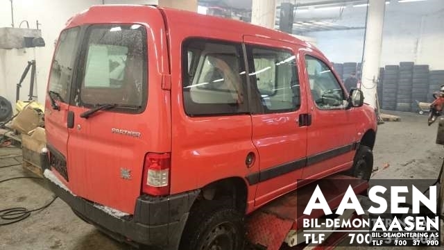 Peugeot Partner 2002-2008 (Type I, Fase 2) , Motorkode: 9HW, Girkassekode: 