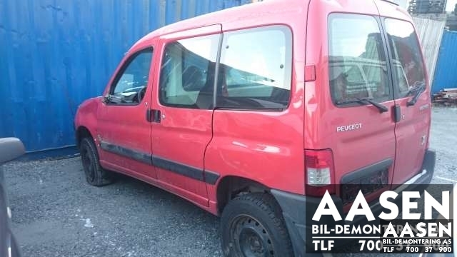 Peugeot Partner 2002-2008 (Type I, Fase 2) , Motorkode: 9HW, Girkassekode: 