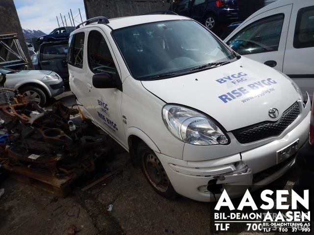 Toyota Yaris Verso 1999-2007 , Motorkode: 1ND-TV, Girkassekode: 