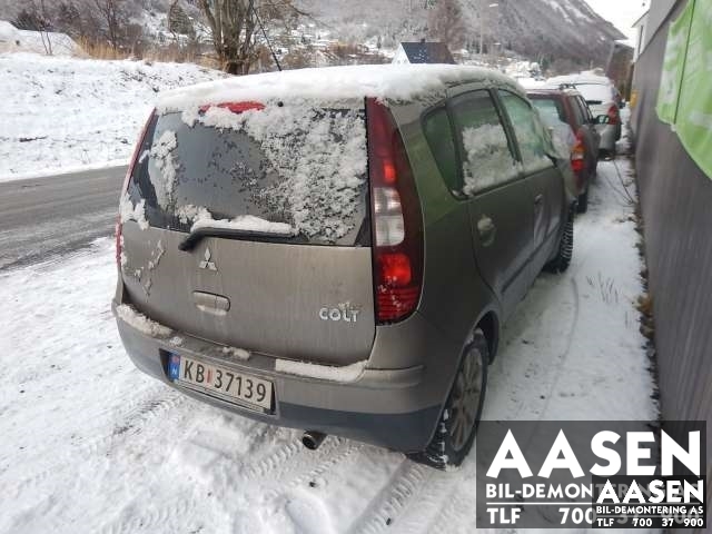 Mitsubishi Colt 2004-2008 (Type VII, Fase 1) , Motorkode: OM639, Girkassekode: 