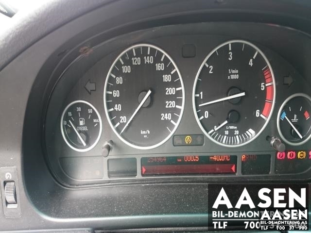 BMW 5-Serie 1996-2003 (E39) (E39), Motorkode: M57-D30, Girkassekode: