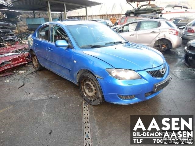 Mazda 3 2003-2005 (Type I, Fase 1) , Motorkode: Z6, Girkassekode: 
