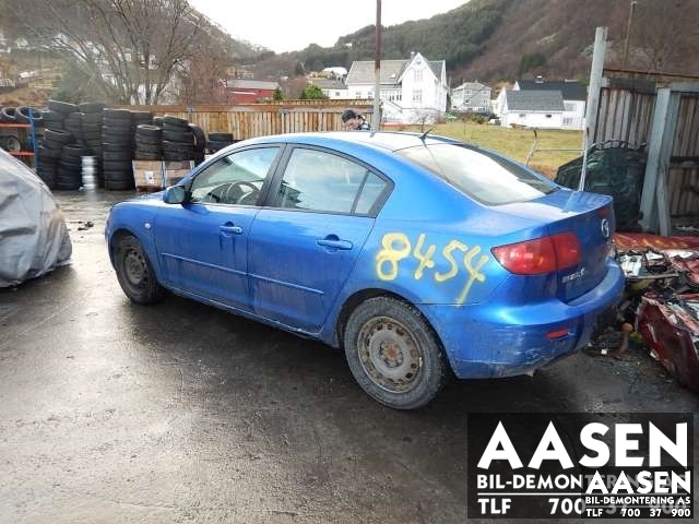 Mazda 3 2003-2005 (Type I, Fase 1) , Motorkode: Z6, Girkassekode: 