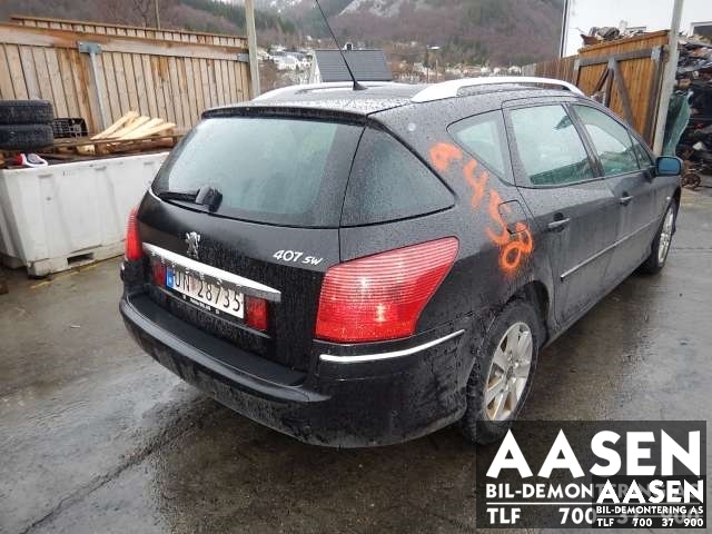 Peugeot 407 2004-2010 , Motorkode: RHR, Girkassekode: