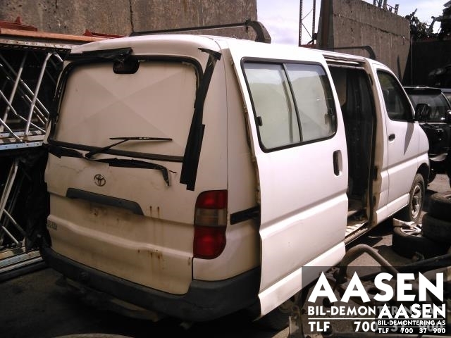 Toyota Hiace 1996-2001 (Fase 1) , Motorkode: 2L-T, Girkassekode: