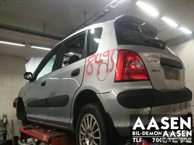 Honda Civic 2001-2005 (Type VII) (ENGELSK) (ENGELSK), Motorkode: D16V1, Girkassekode:
