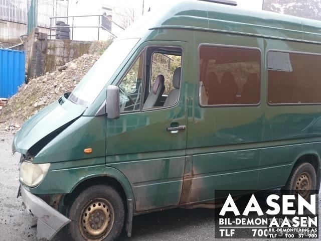 Mercedes Sprinter 1995-2006 (903) (903), Motorkode: OM611.981, Girkassekode: