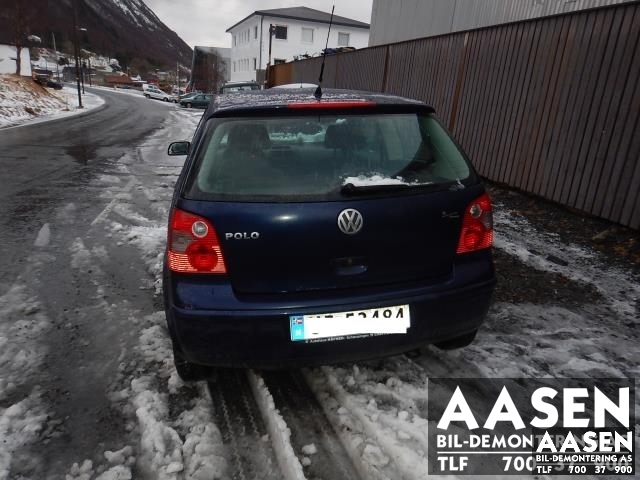 VW Polo 2005-2009 (Type IV, Fase 2) , Motorkode: BMD, Girkassekode: GSH