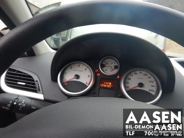 Peugeot 207 2006-2012 , Motorkode: 9HV, Girkassekode: