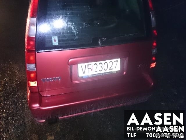 Volvo V70 (S70/XC70) 1997-2000 (Type I) , Motorkode: B5202S, Girkassekode: AW42