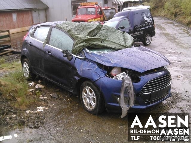 Ford Fiesta 2013-2017 (Type VI, Fase 2) , Motorkode: P4JC, Girkassekode: