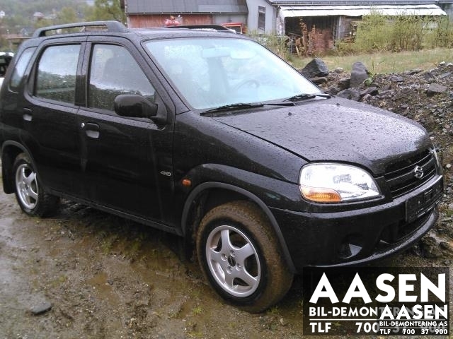 Suzuki Ignis 2000-2006 (Type I) (JAPAN) (JAPAN), Motorkode: M13A, Girkassekode: 