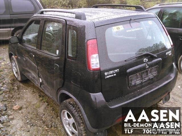 Suzuki Ignis 2000-2006 (Type I) (JAPAN) (JAPAN), Motorkode: M13A, Girkassekode: 