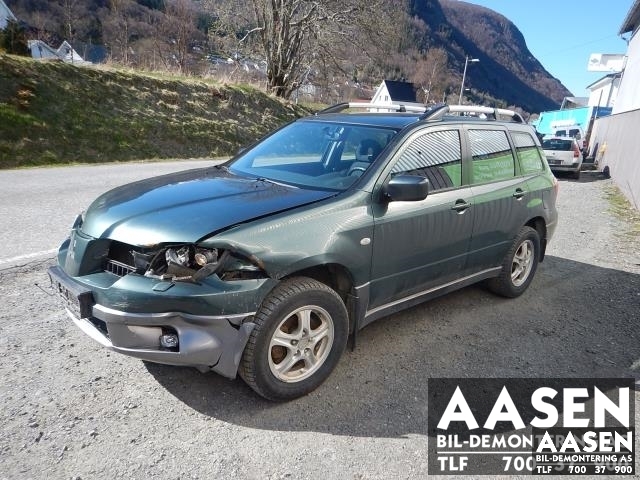Mitsubishi Outlander 2003-2006 (Type I) , Motorkode: 4G63, Girkassekode: 