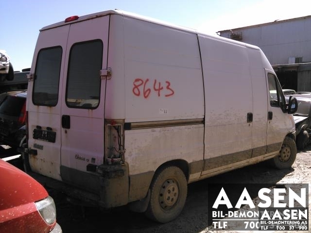 Fiat Ducato 2002-2006 , Motorkode: 8140.43S, Girkassekode: 