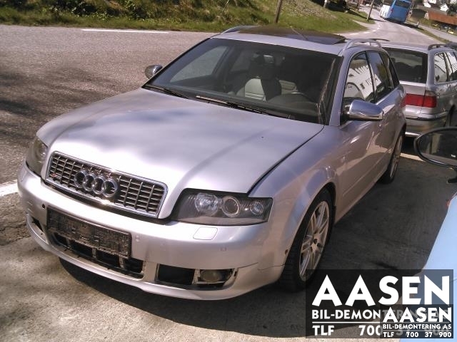 Audi A4 2001-2004 (Type II) (B6) (B6), Motorkode: AVF, Girkassekode: GJA