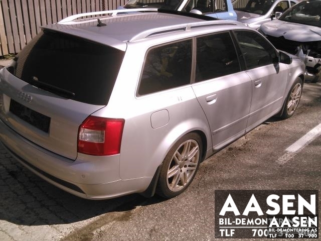 Audi A4 2001-2004 (Type II) (B6) (B6), Motorkode: AVF, Girkassekode: GJA