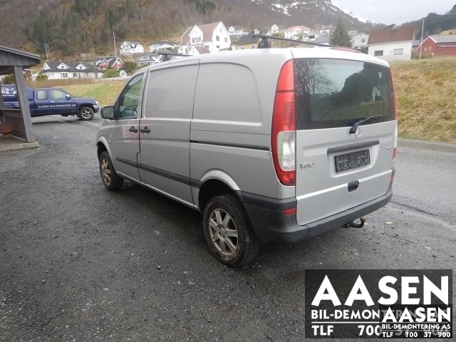 Mercedes Vito/Viano 2004-2010 (Fase 1) (W639) (W639), Motorkode: OM646.982, Girkassekode: 722682 08