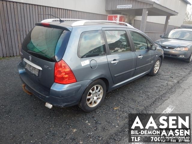 Peugeot 307 2005-2008 (Fase 2) , Motorkode: 9HZ, Girkassekode: 2222LL