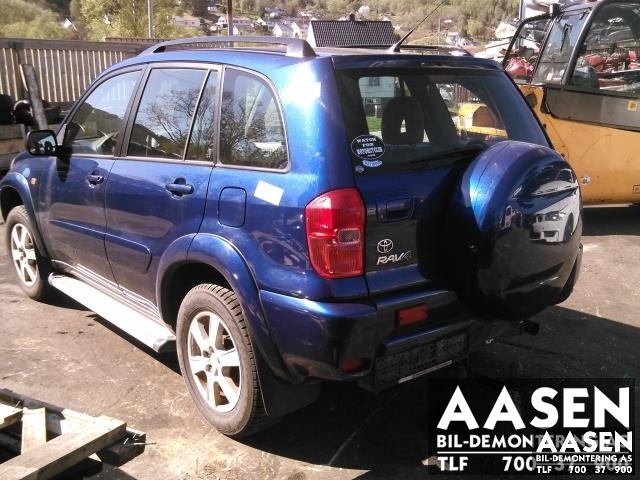 Toyota RAV4 2000-2006 (Type II) , Motorkode: 1AZ-FE, Girkassekode: