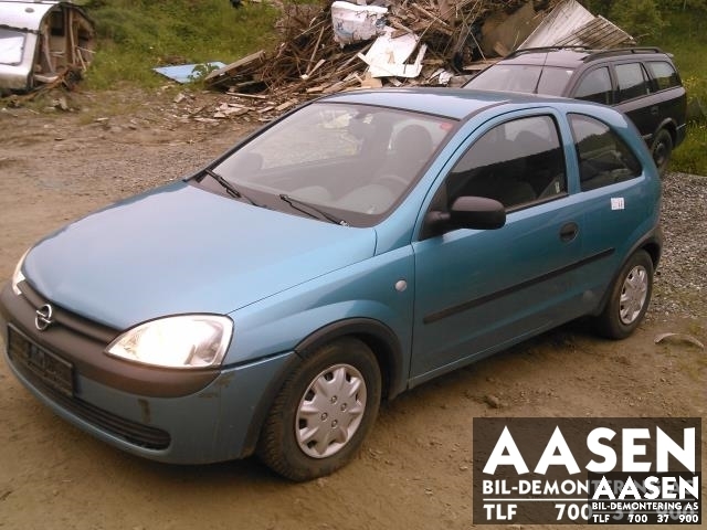 Opel Corsa C 2000-2006 , Motorkode: Z10XE, Girkassekode: