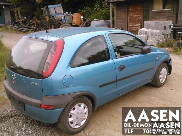 Opel Corsa C 2000-2006 , Motorkode: Z10XE, Girkassekode: