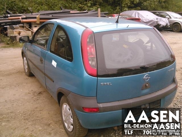 Opel Corsa C 2000-2006 , Motorkode: Z10XE, Girkassekode: