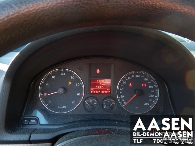 VW Golf V, Combi 2003-2008 , Motorkode: BSE, Girkassekode: FVH
