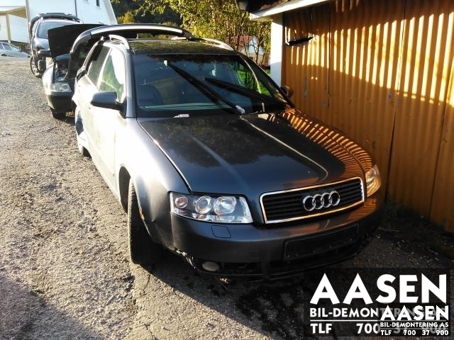 Audi A4 2001-2004 (Type II) (B6) (B6), Motorkode: AVF, Girkassekode: GBA