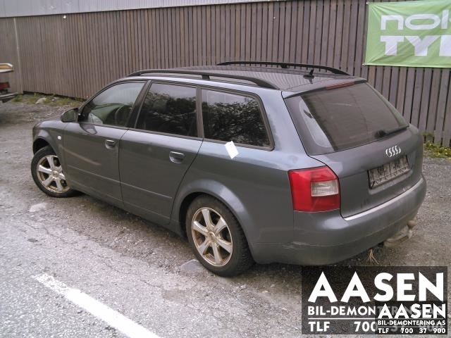 Audi A4 2001-2004 (Type II) (B6) (B6), Motorkode: AVF, Girkassekode: GBA