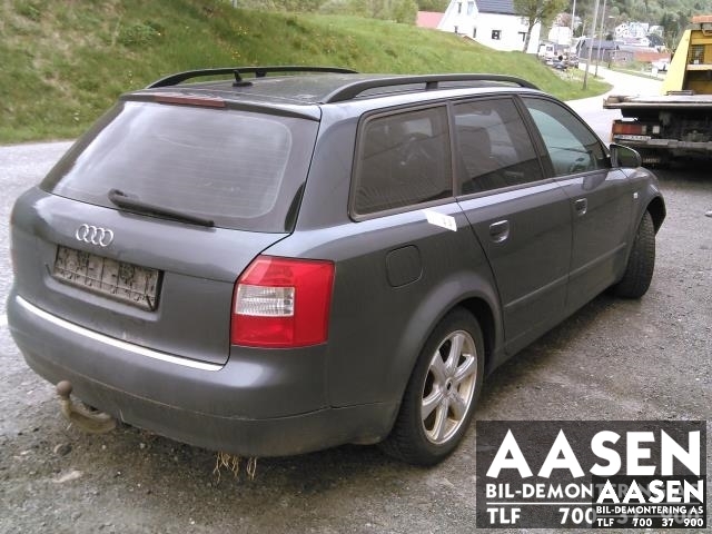 Audi A4 2001-2004 (Type II) (B6) (B6), Motorkode: AVF, Girkassekode: GBA