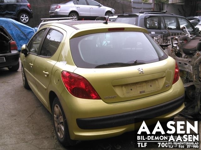 Peugeot 207 2006-2012 , Motorkode: 9HX, Girkassekode: 